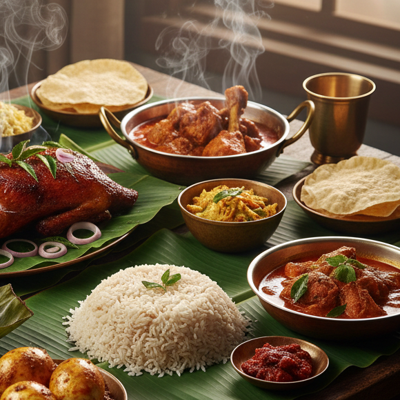 Kerala Meals Offered